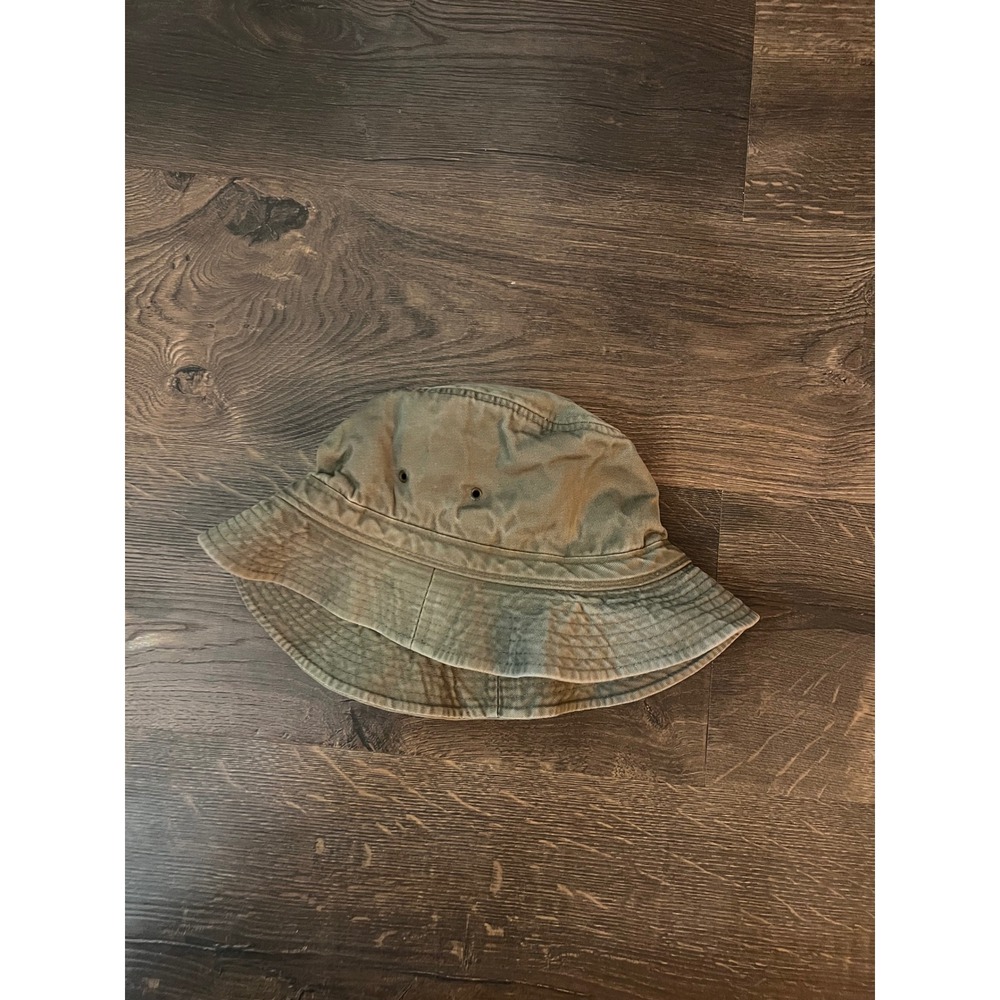 Sterling Edition London Fog Olive Green Corduroy Bucket Hat XL Vintage Style